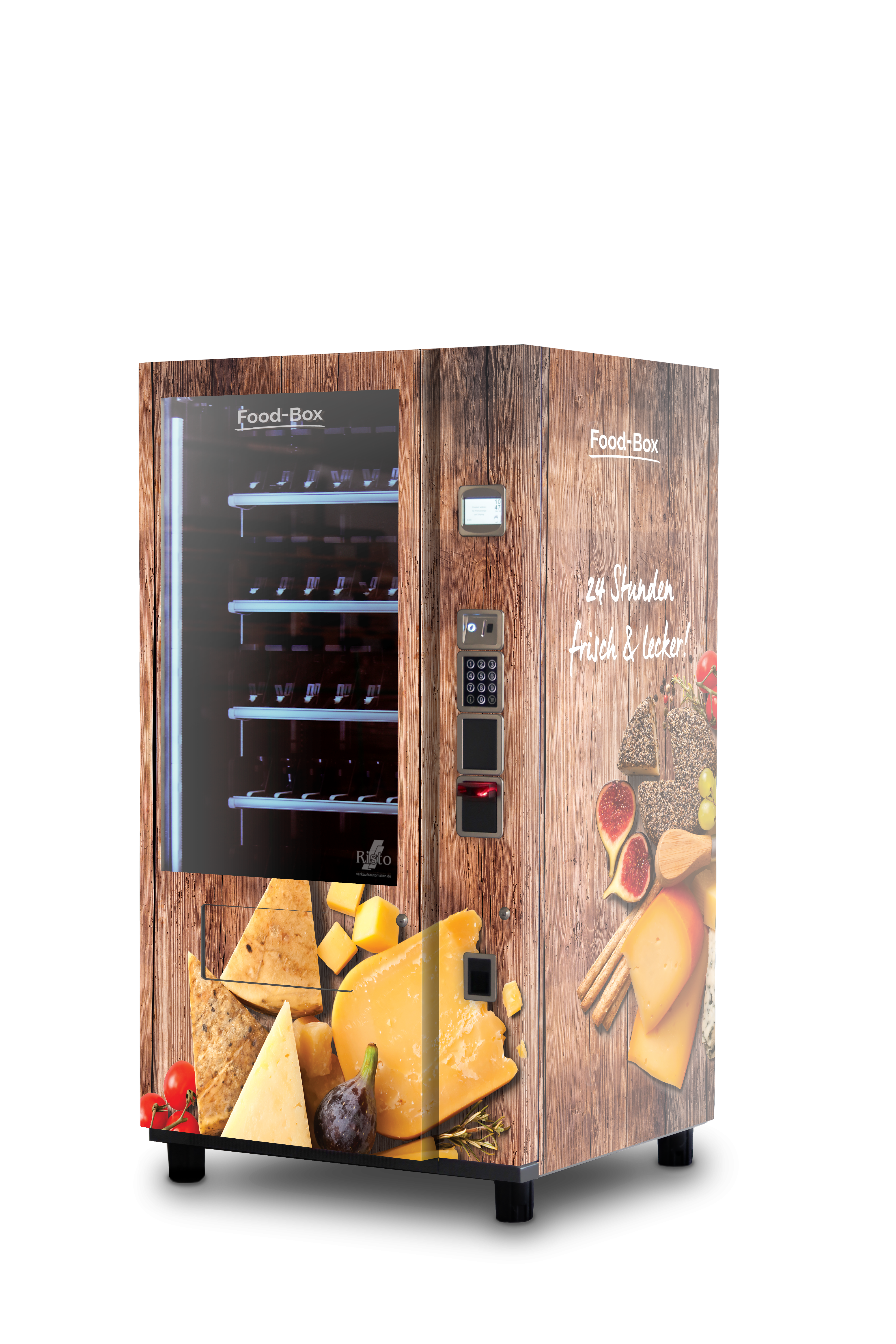 Distributeur automatique conception Mélange-bois-marron-fromage