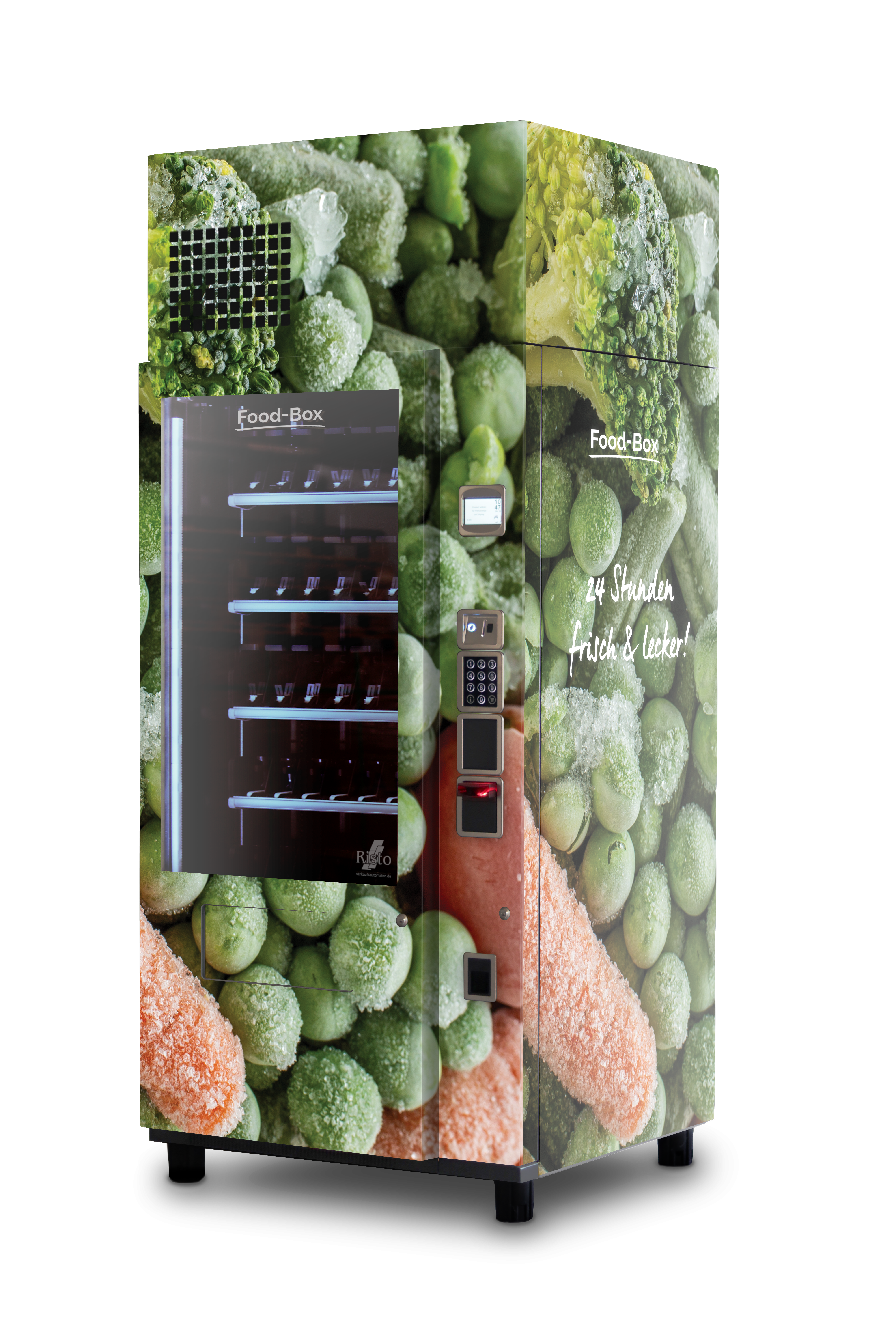 Vriesautomaten Design Erwten-wortelen